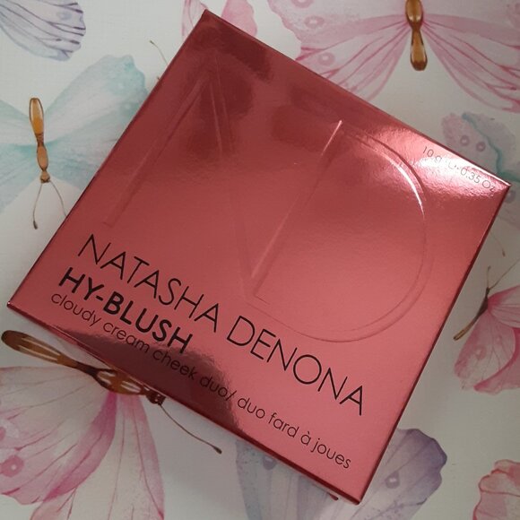 💫Natasha Denona HY-BLUSH Cloudy Cream Cheek Duo in Simply Shy🩷 - Picture 1 of 9